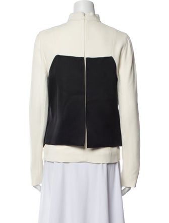 Celine Mock Neck Sleeveless Sweatshirt