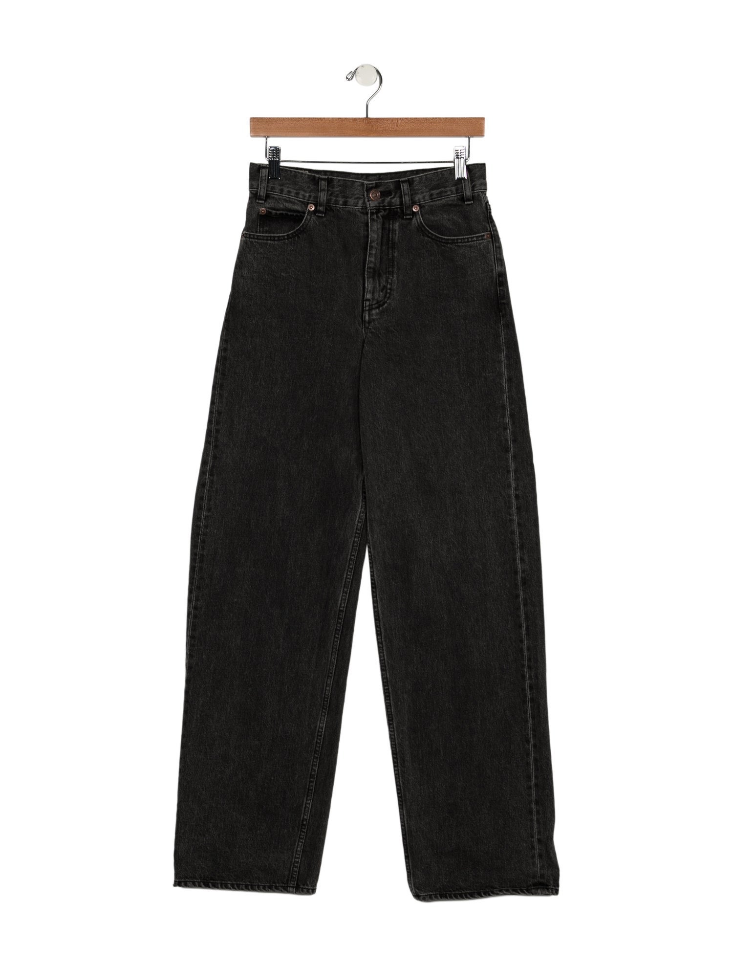 Celine High-Rise Wide Leg Jeans