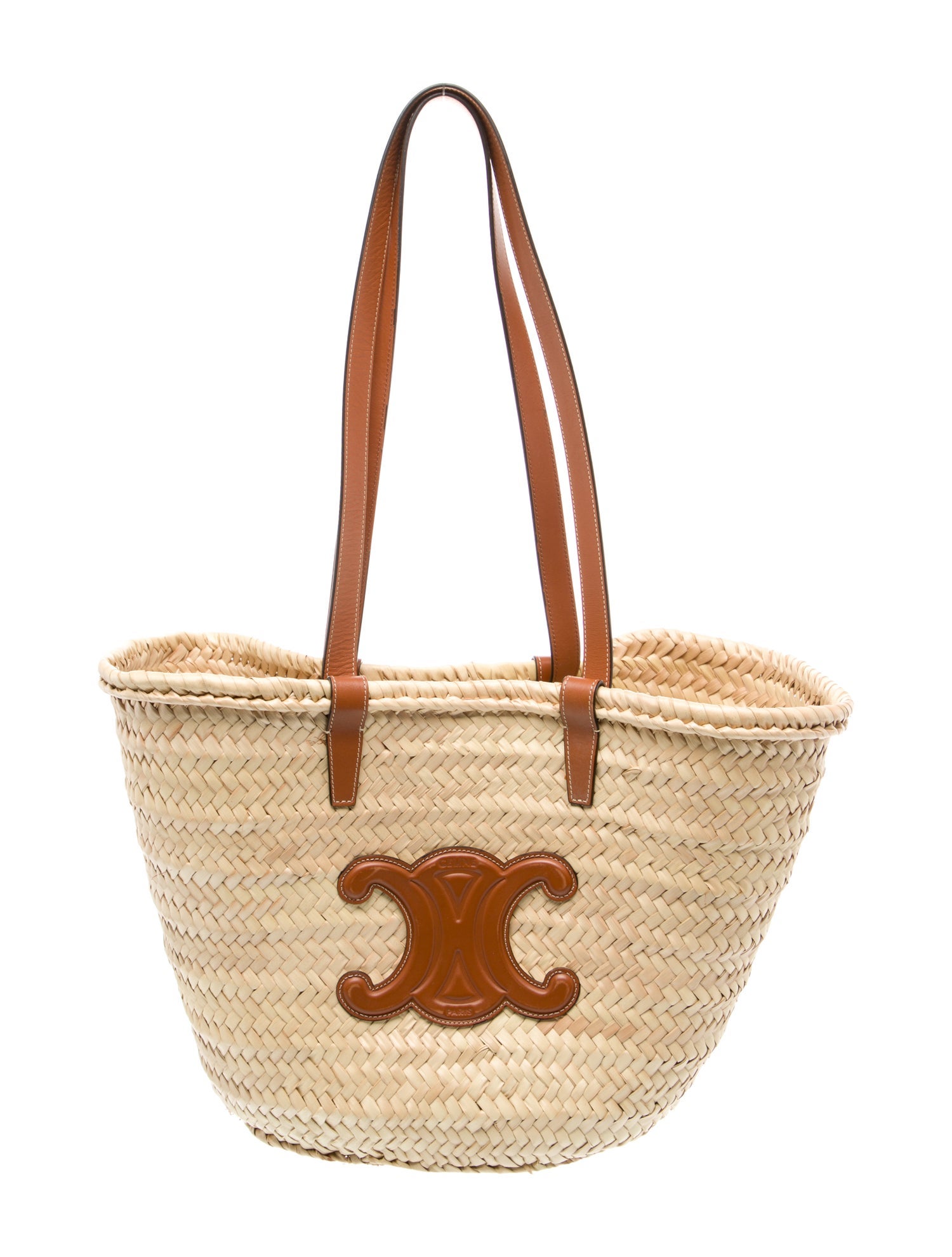 Celine Raffia Classic Panier Medium