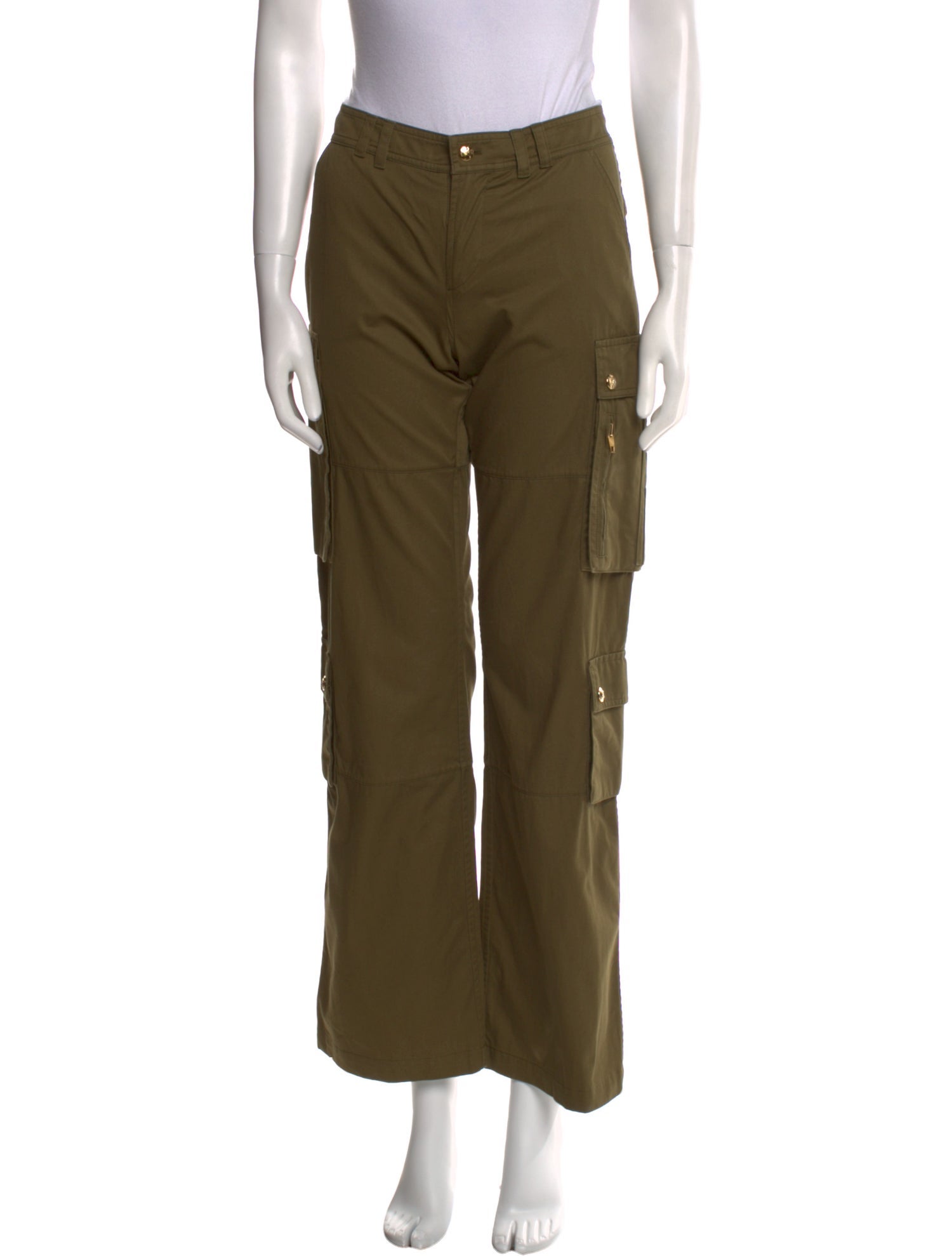 アウトレット CELINE Women Pants Celine Belted Wide Leg Pant - Black | Fashion Nova