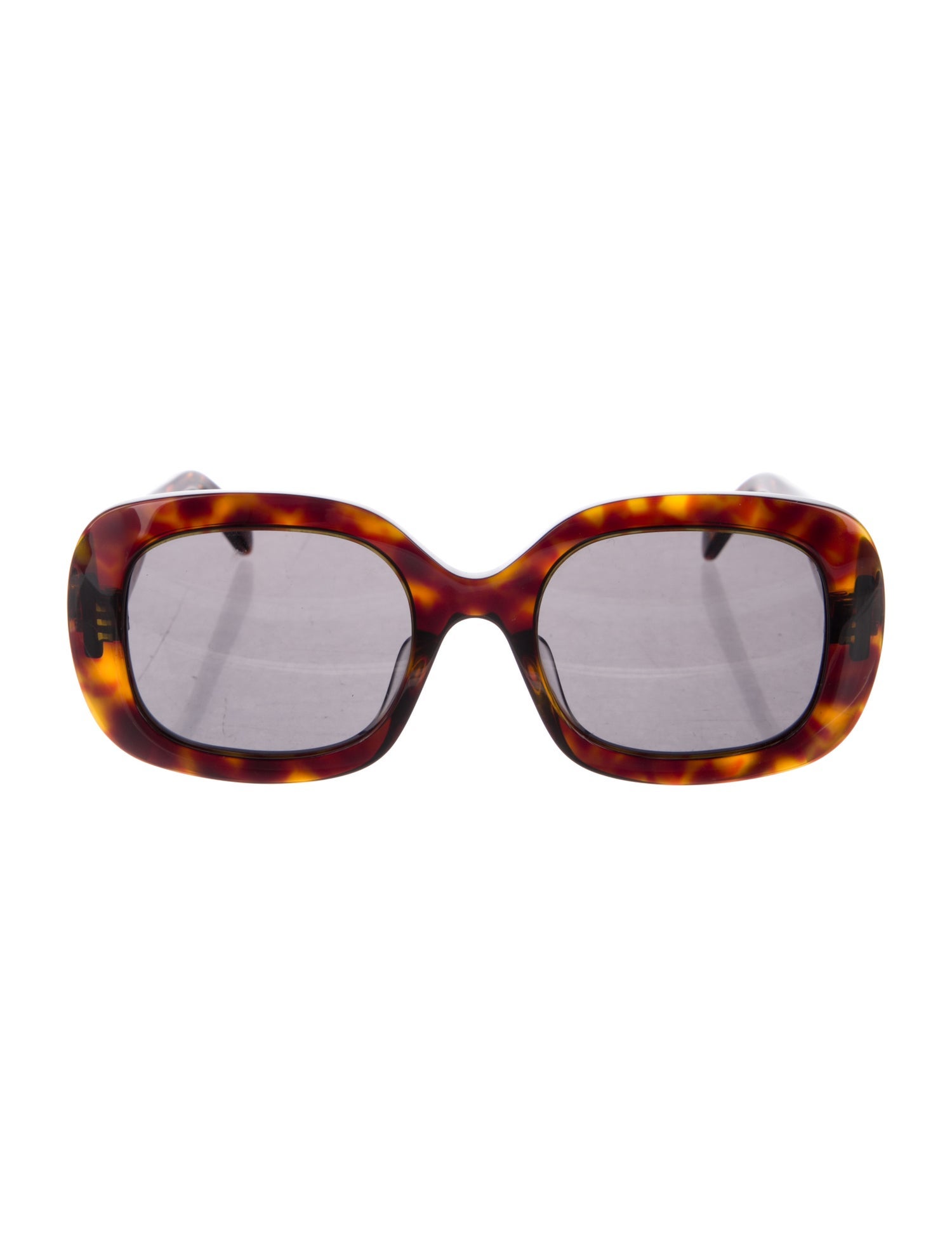 Celine Square Tinted Sunglasses