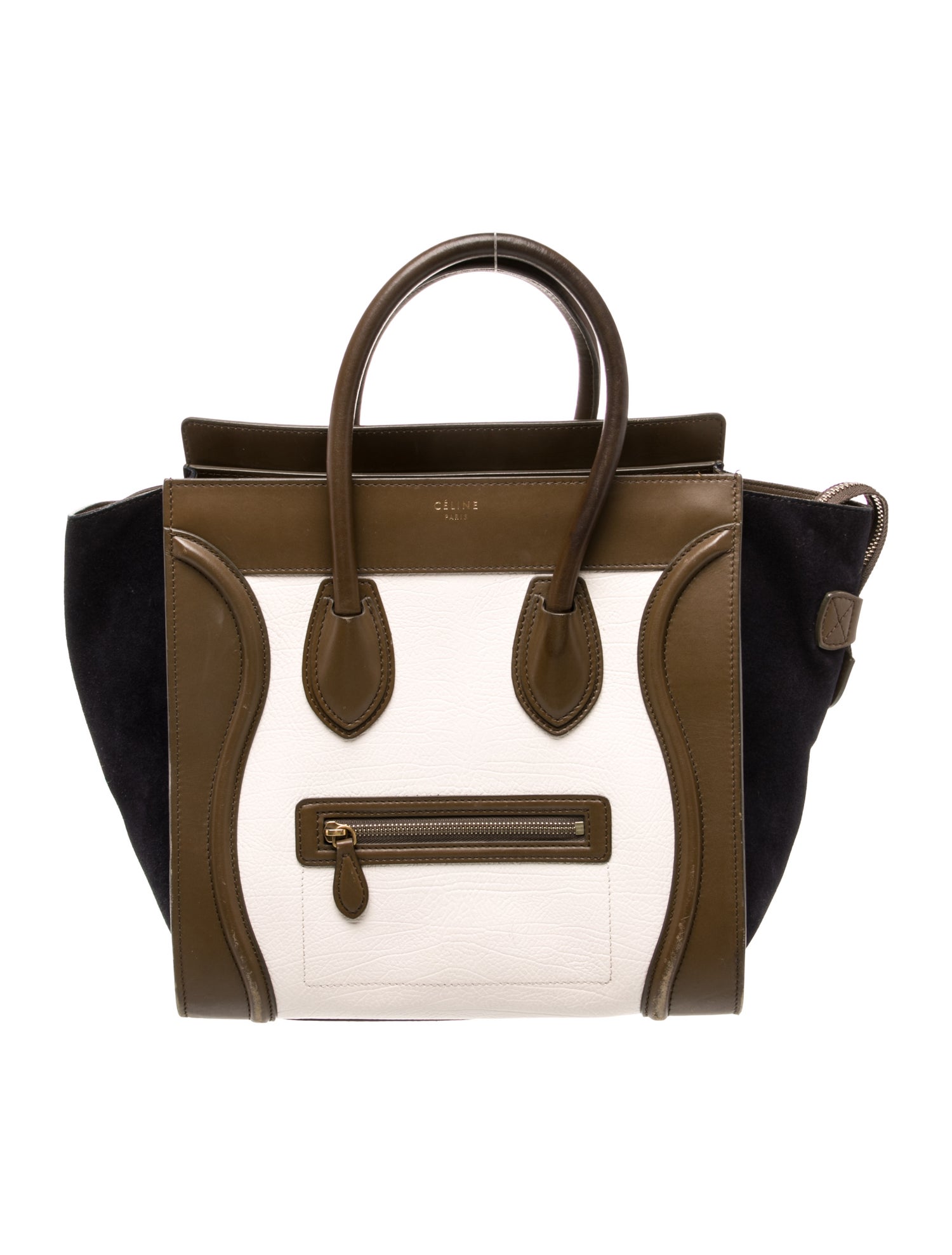 Celine Leather Luggage Mini