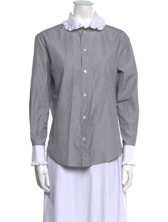 Celine Long Sleeve Button-Up Top