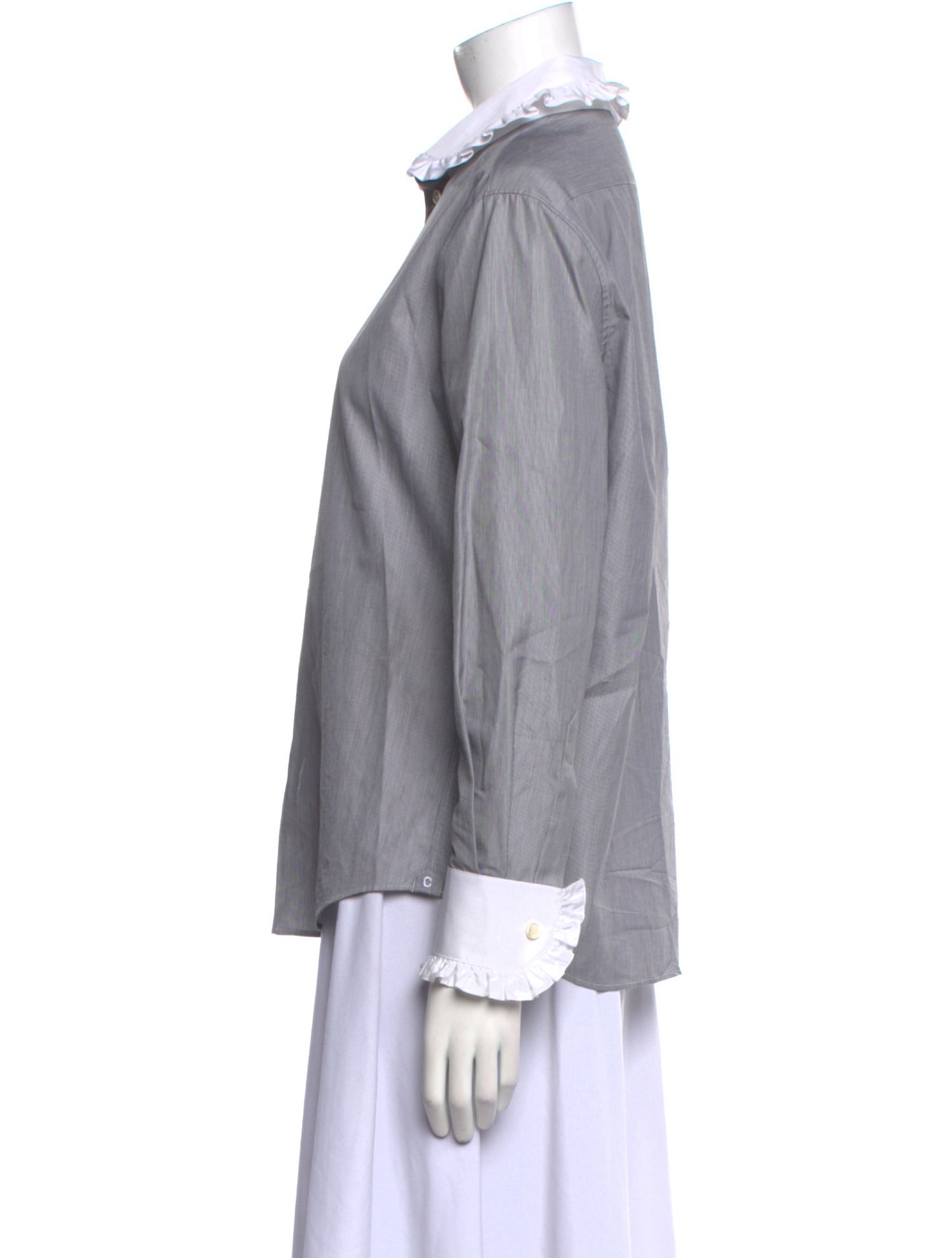 Celine Long Sleeve Button-Up Top