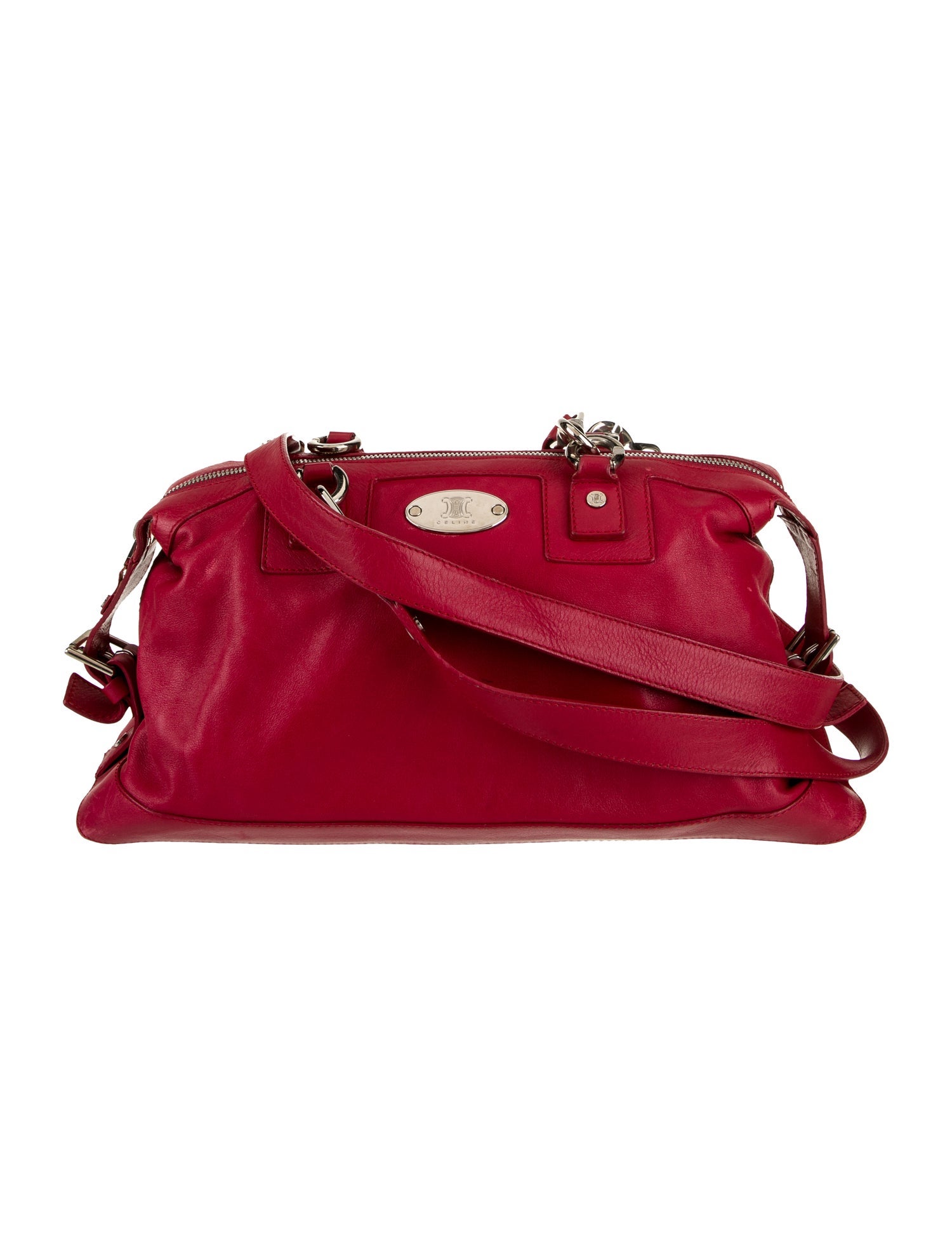 Celine Leather Shoulder Bag