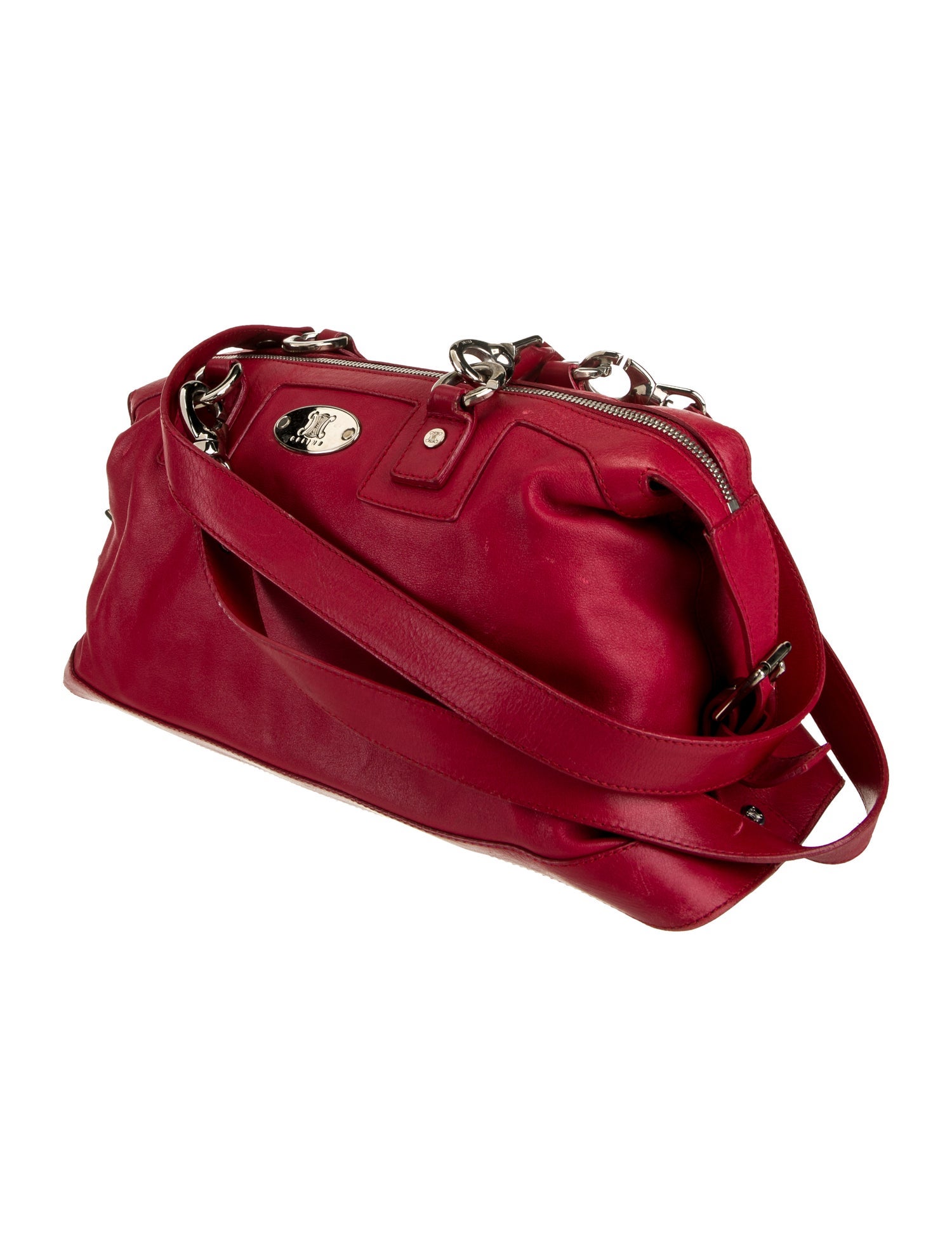 Celine Leather Shoulder Bag