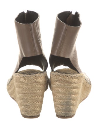 Celine Leather Espadrilles