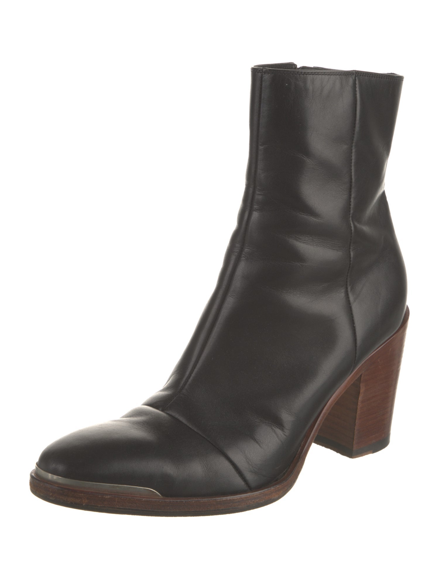 Celine Leather Western Boots