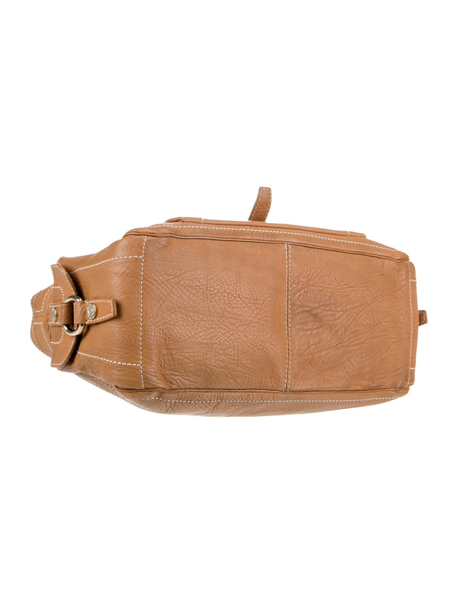 Celine Leather Top Handle Bag