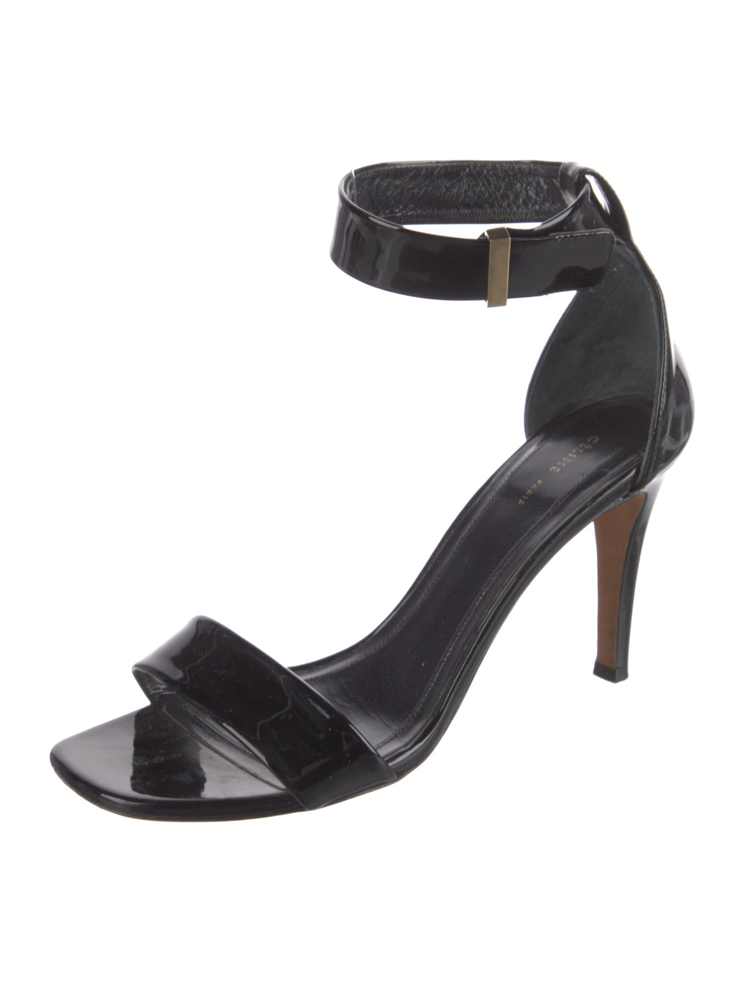 Celine Patent Leather Sandals