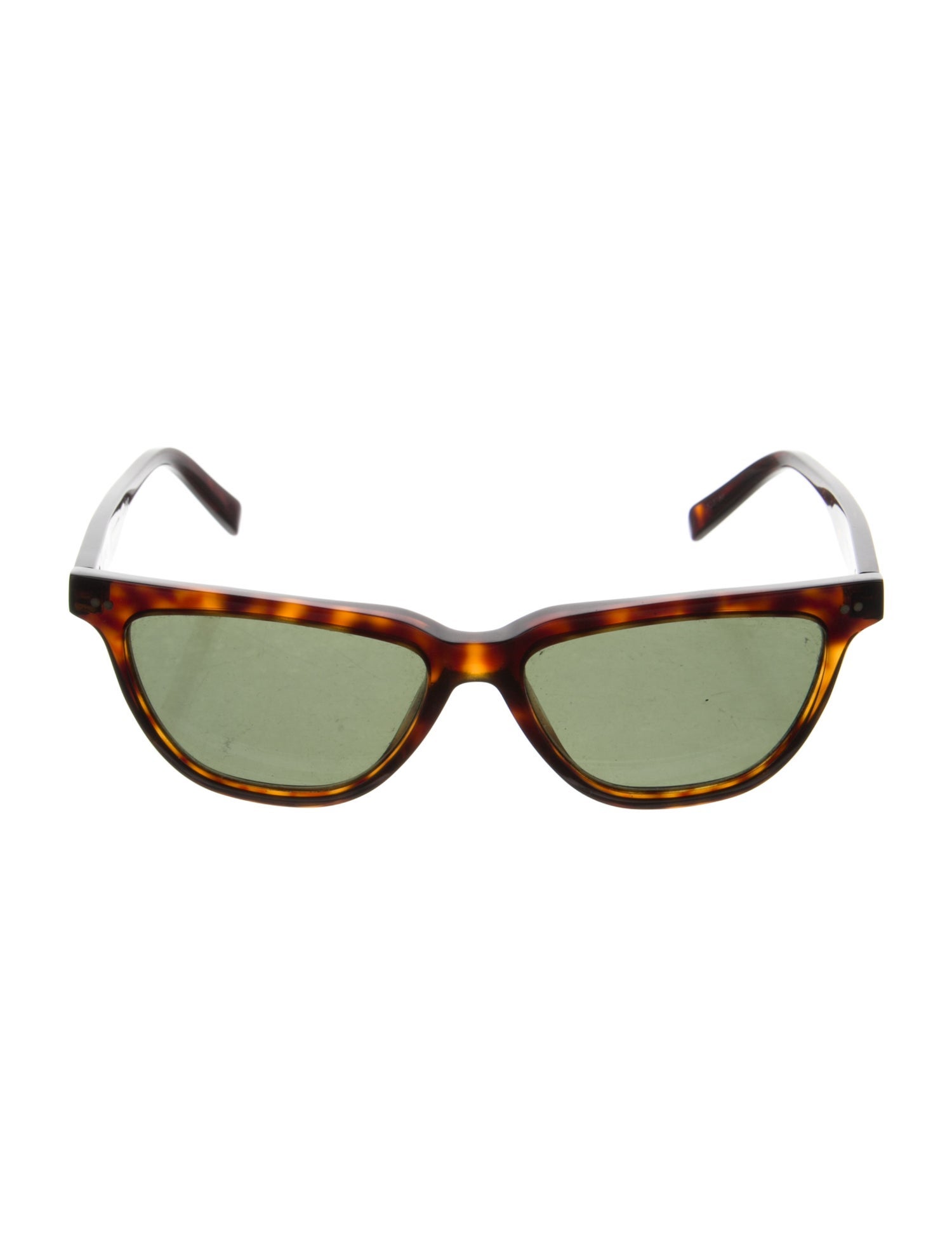 Celine Oversized Havana Tortoise Wayfarer Sunglasses