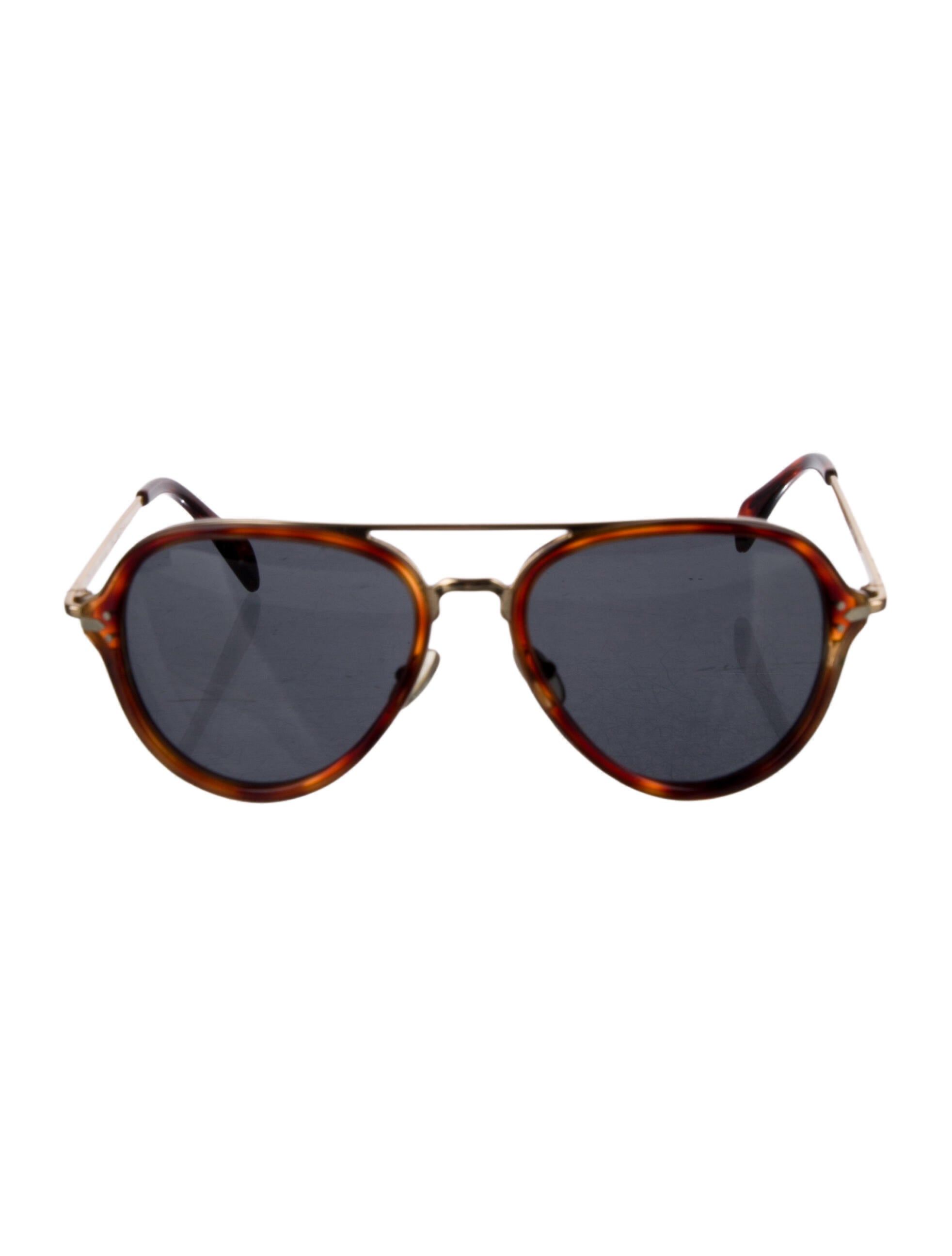 Celine Aviator Tinted Sunglasses