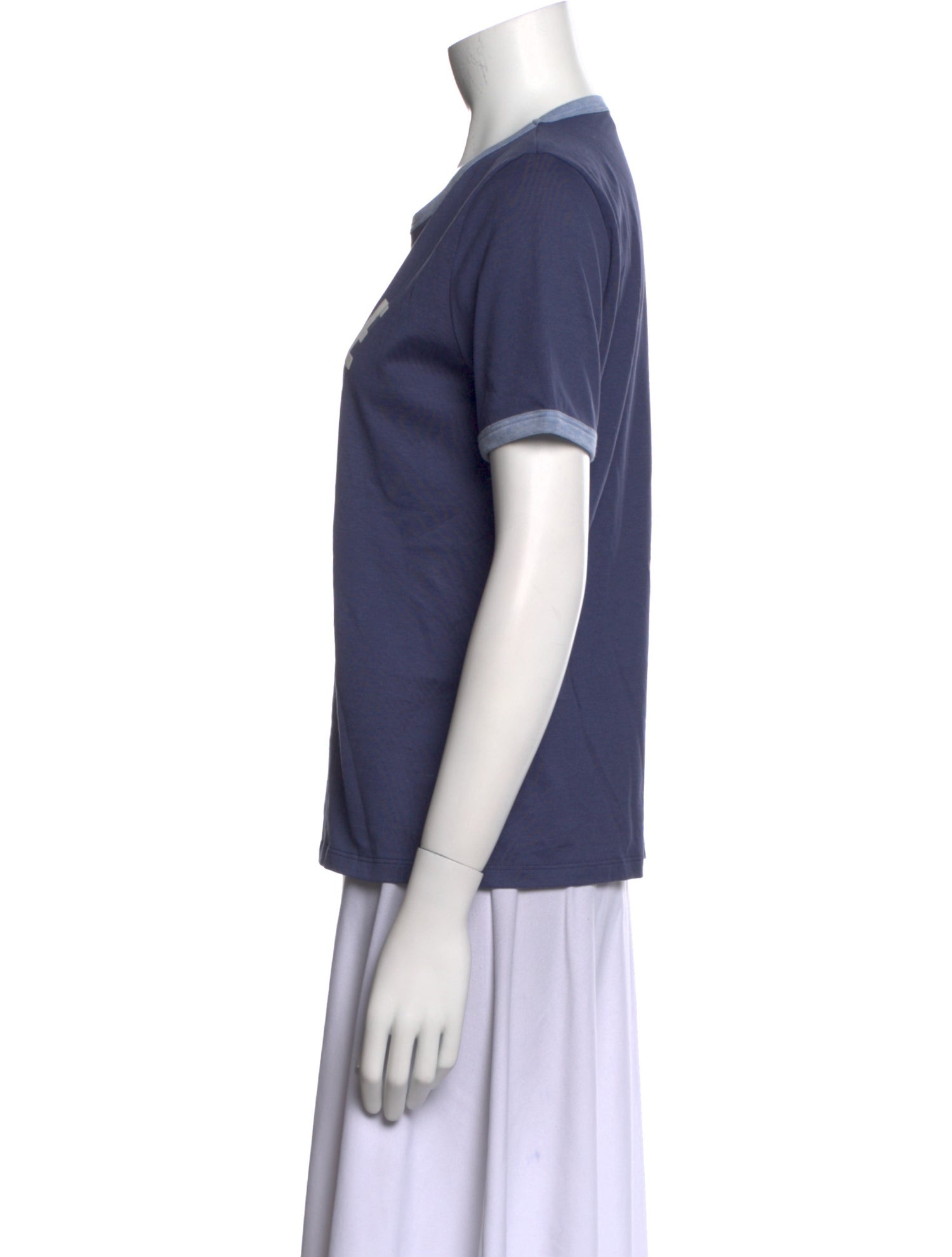 Celine Graphic Print Crew Neck T-Shirt