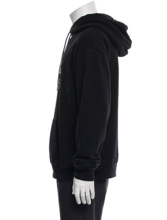 Celine Signature Logo Graphic Print Hoodie
