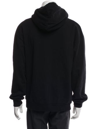 Celine Signature Logo Graphic Print Hoodie