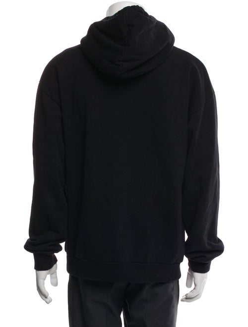 Celine Signature Logo Graphic Print Hoodie