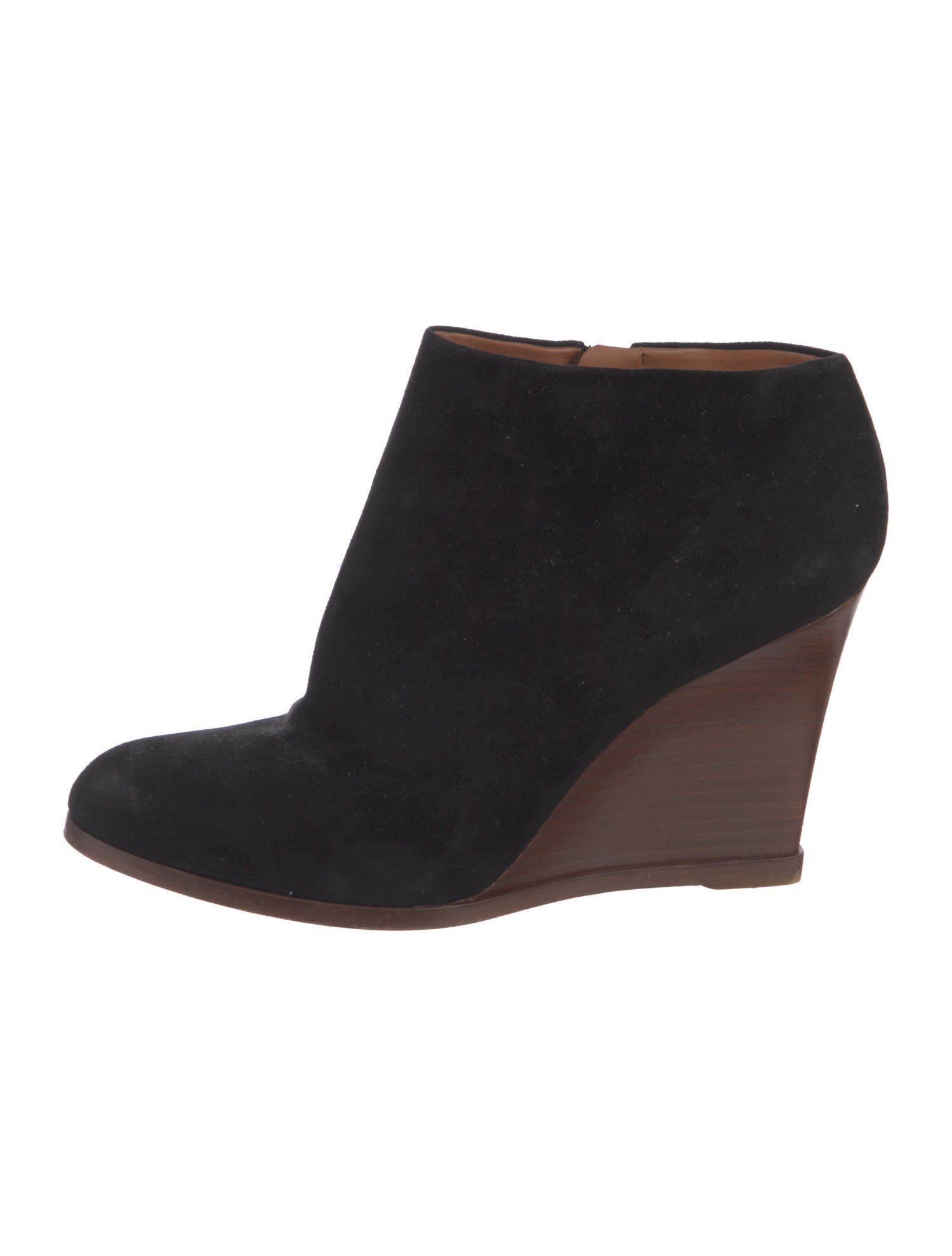 Celine Suede Colorblock Pattern Boots