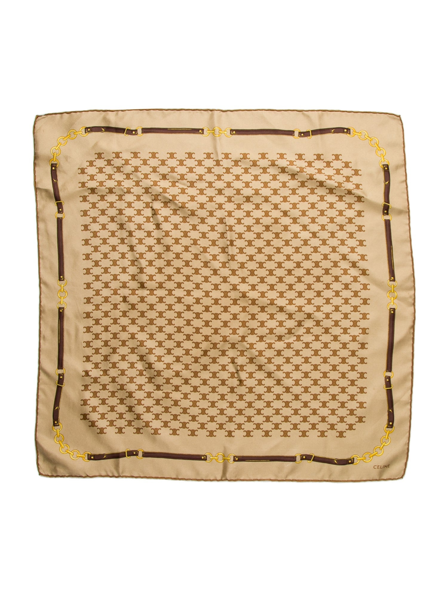 Celine Silk Printed Scarf