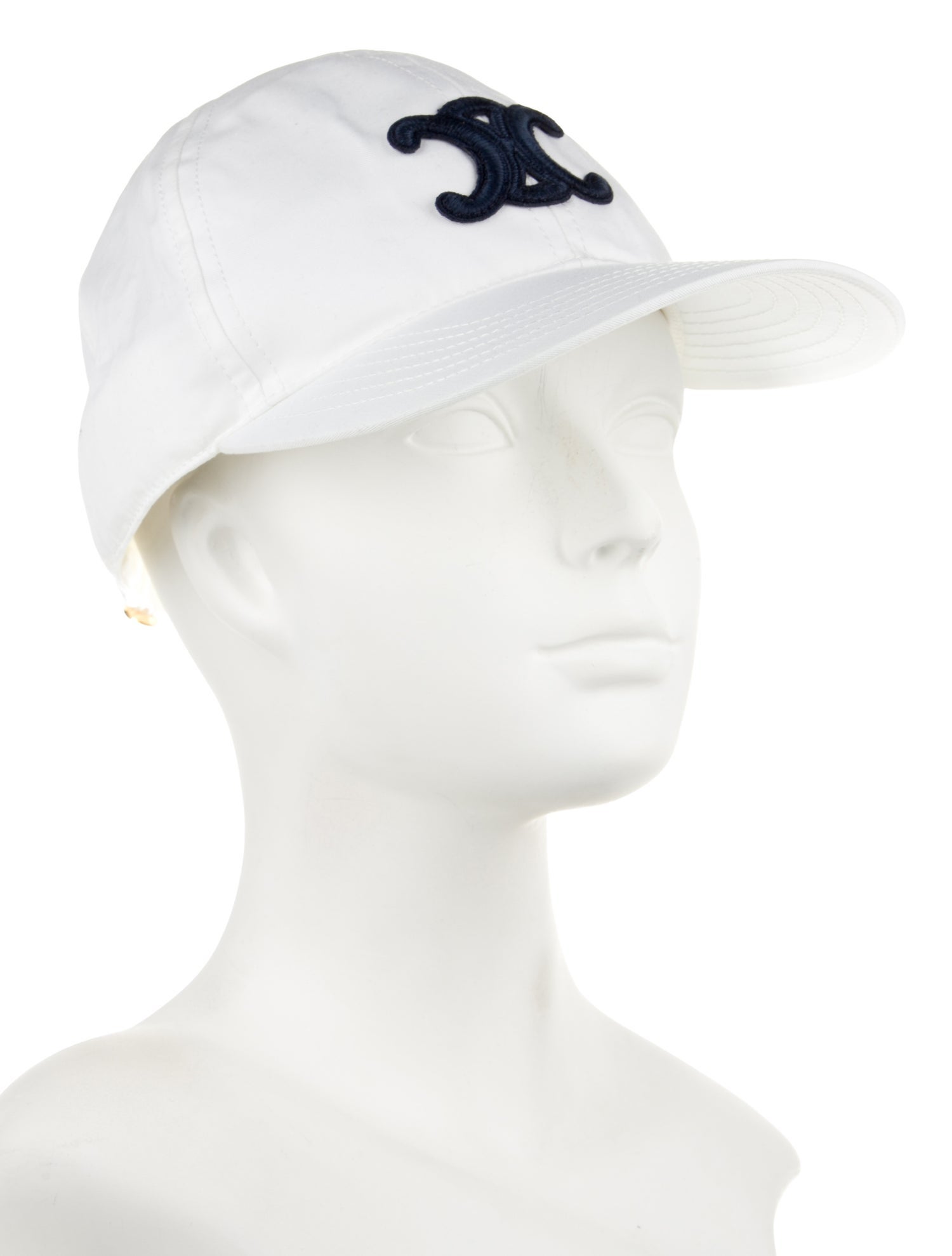 Celine Cotton Baseball Cap w/Tags