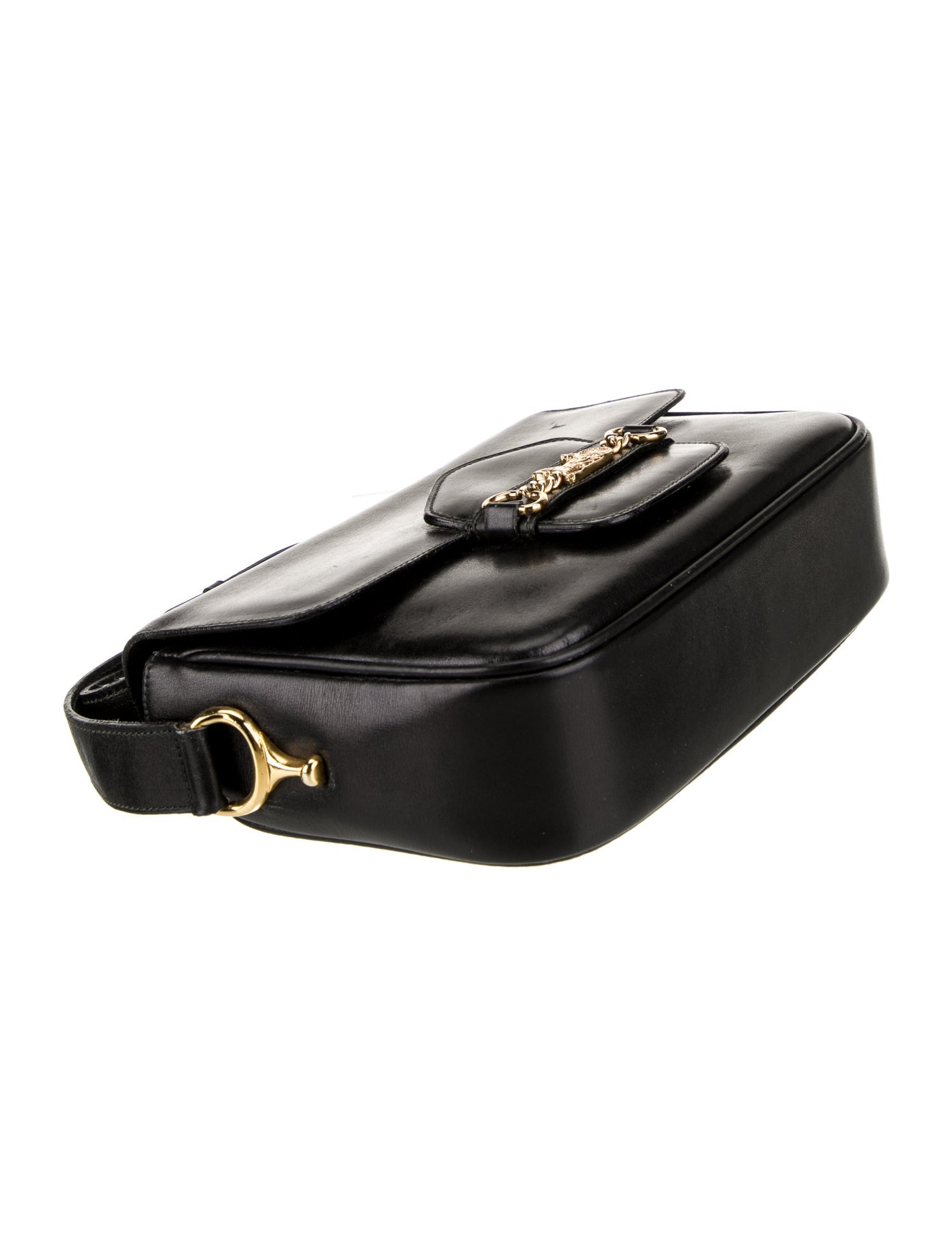Celine Leather Horse Carriage Flap Bag