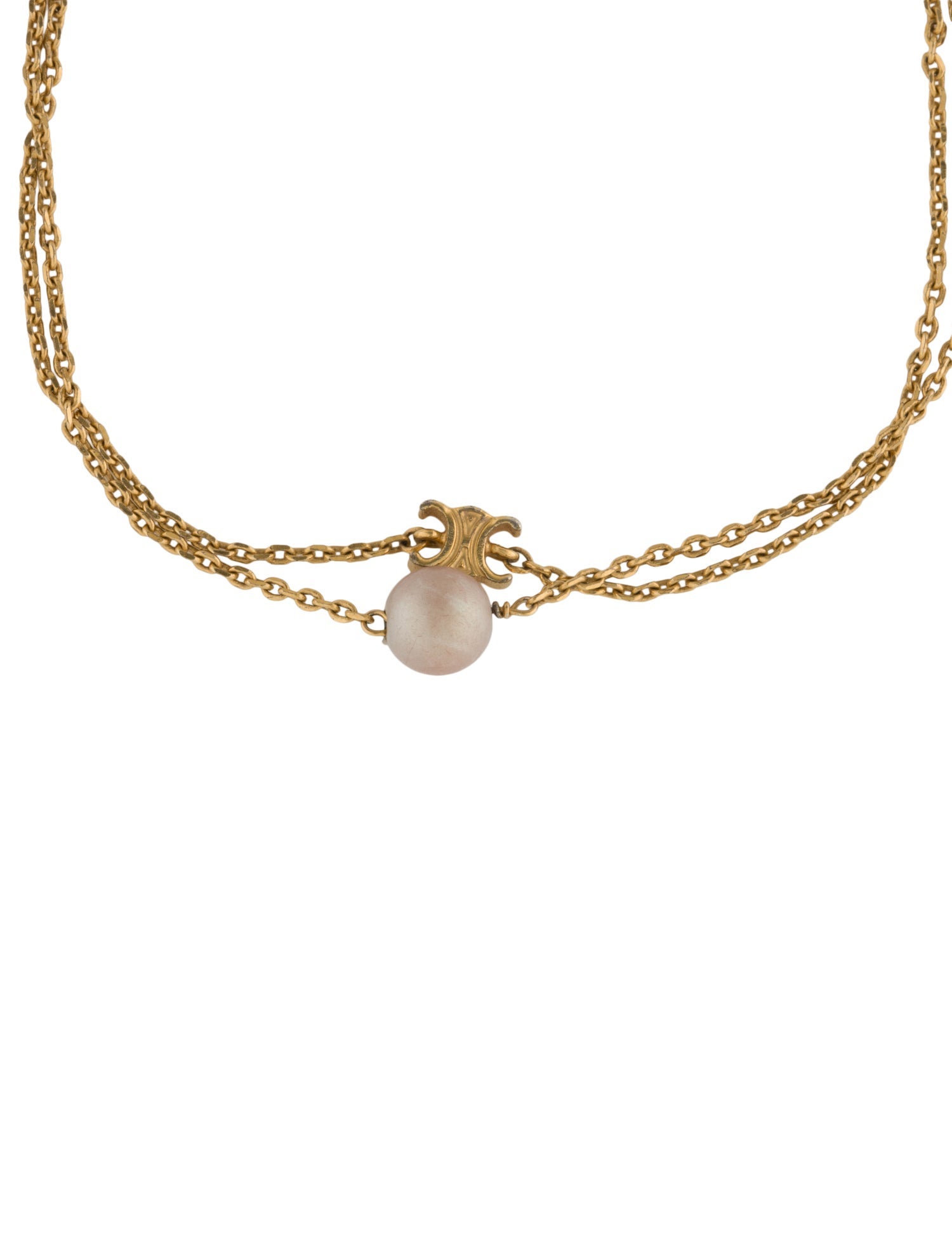 Celine Faux Pearl Les Perles Bracelet