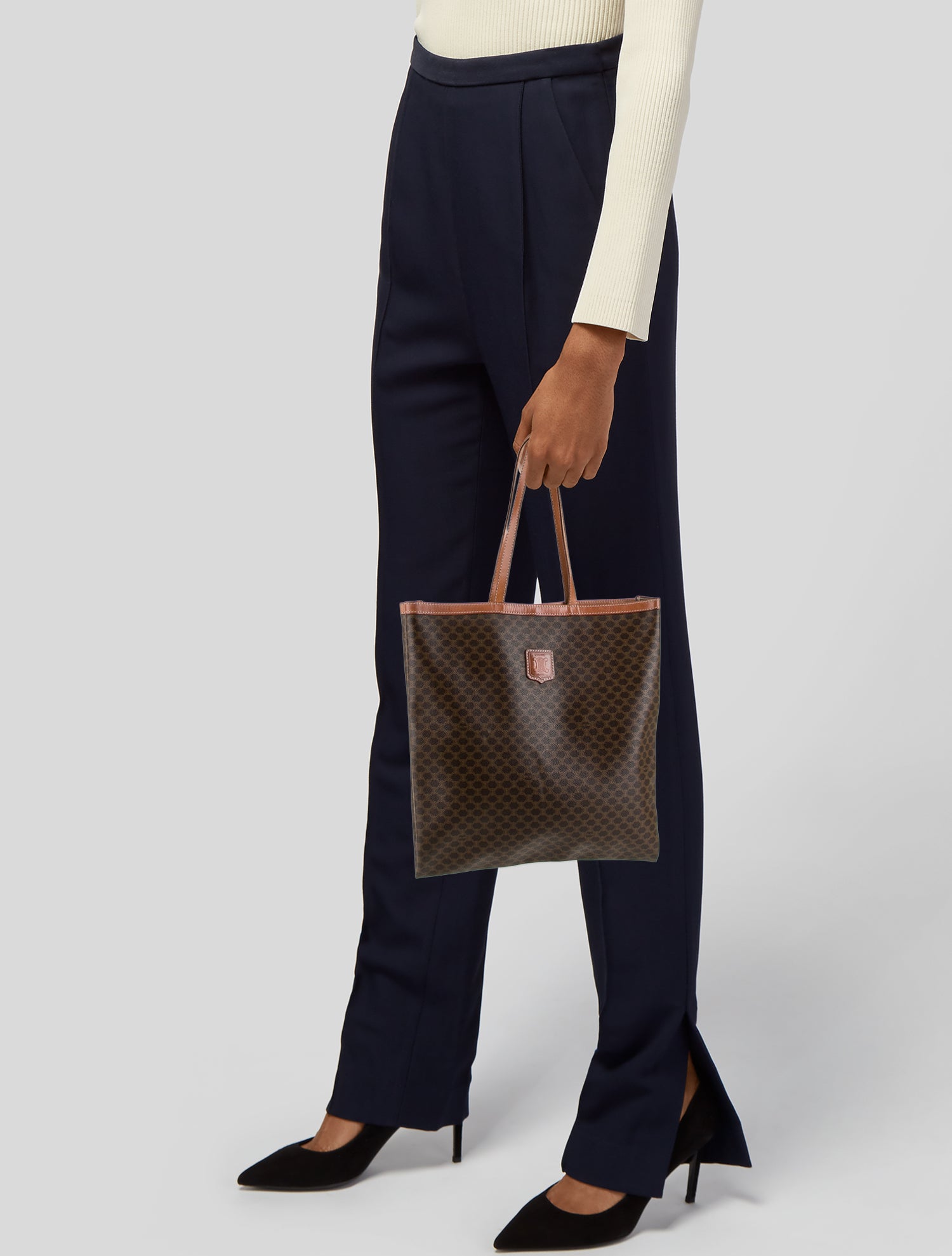 Celine Macadam Tote Vintage