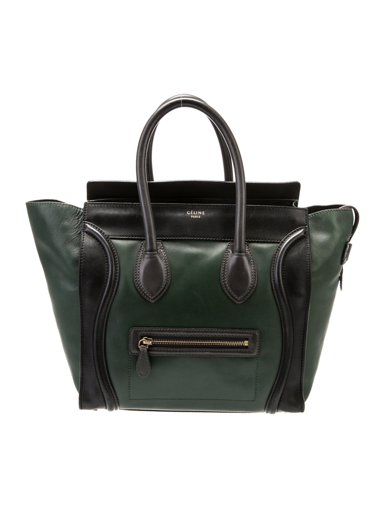 Celine Leather Luggage Mini
