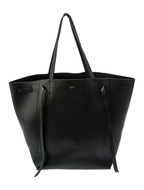 Celine Leather Cabas Phantom Medium 2022