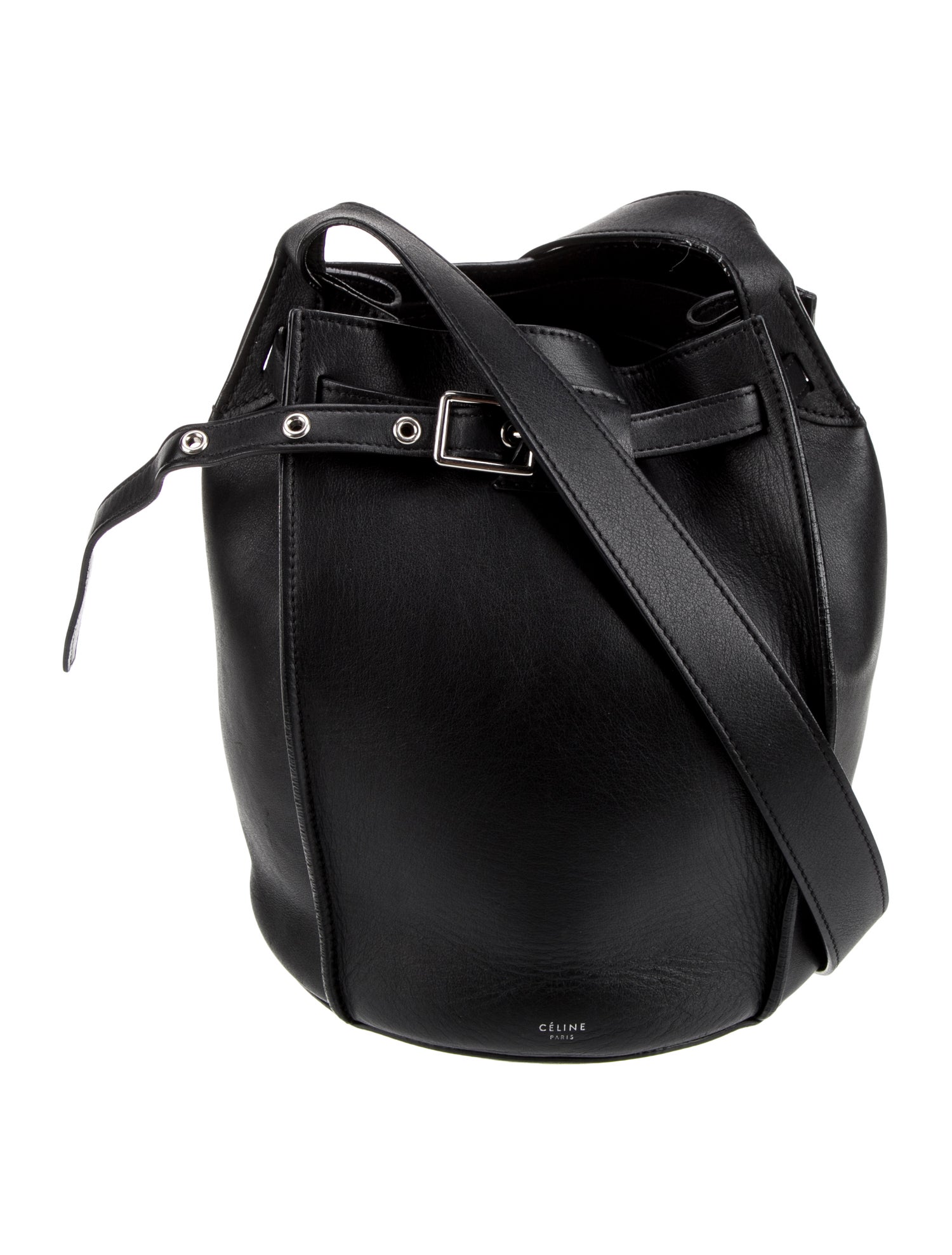 Celine Leather Big Bag Bucket