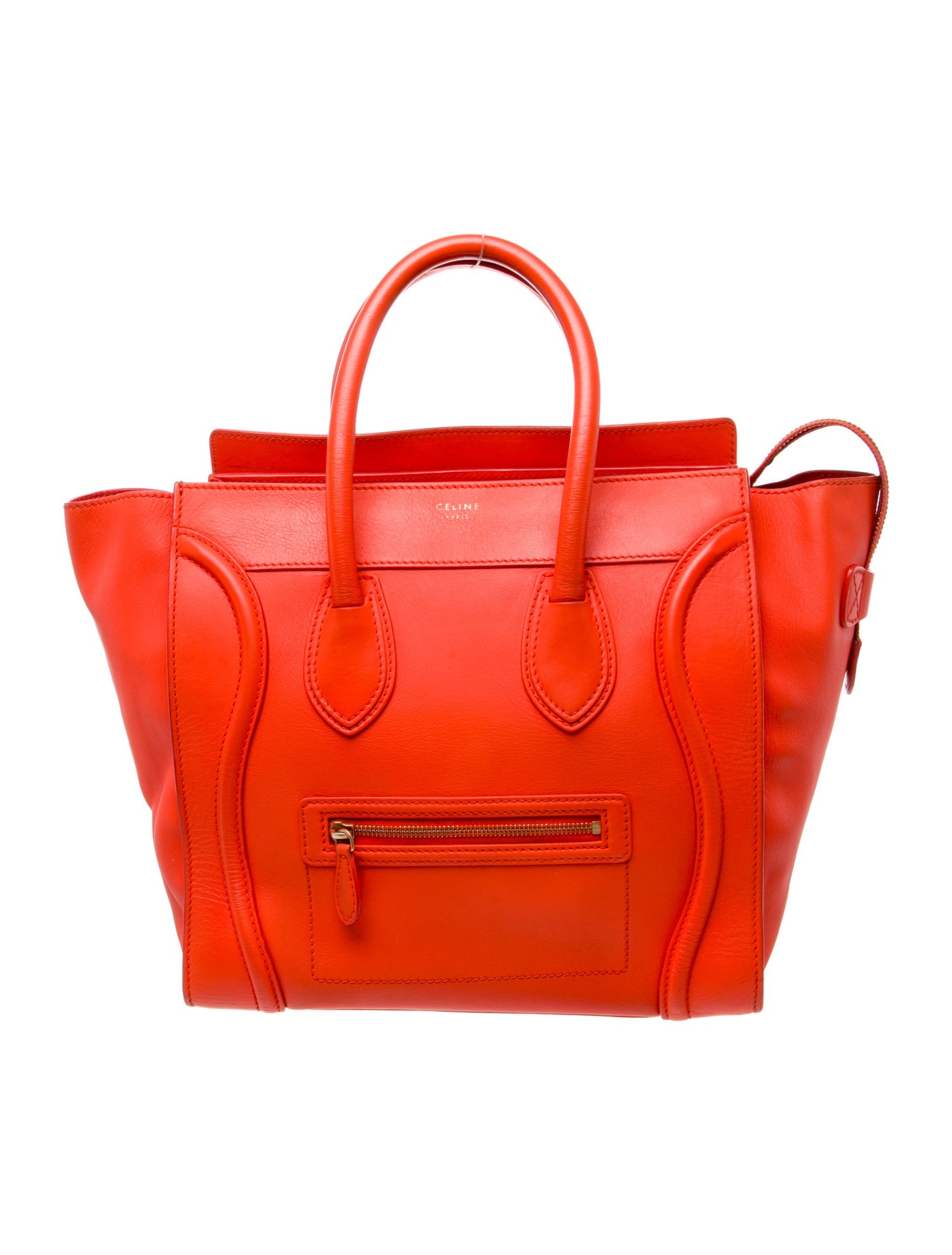 Celine Leather Luggage Mini