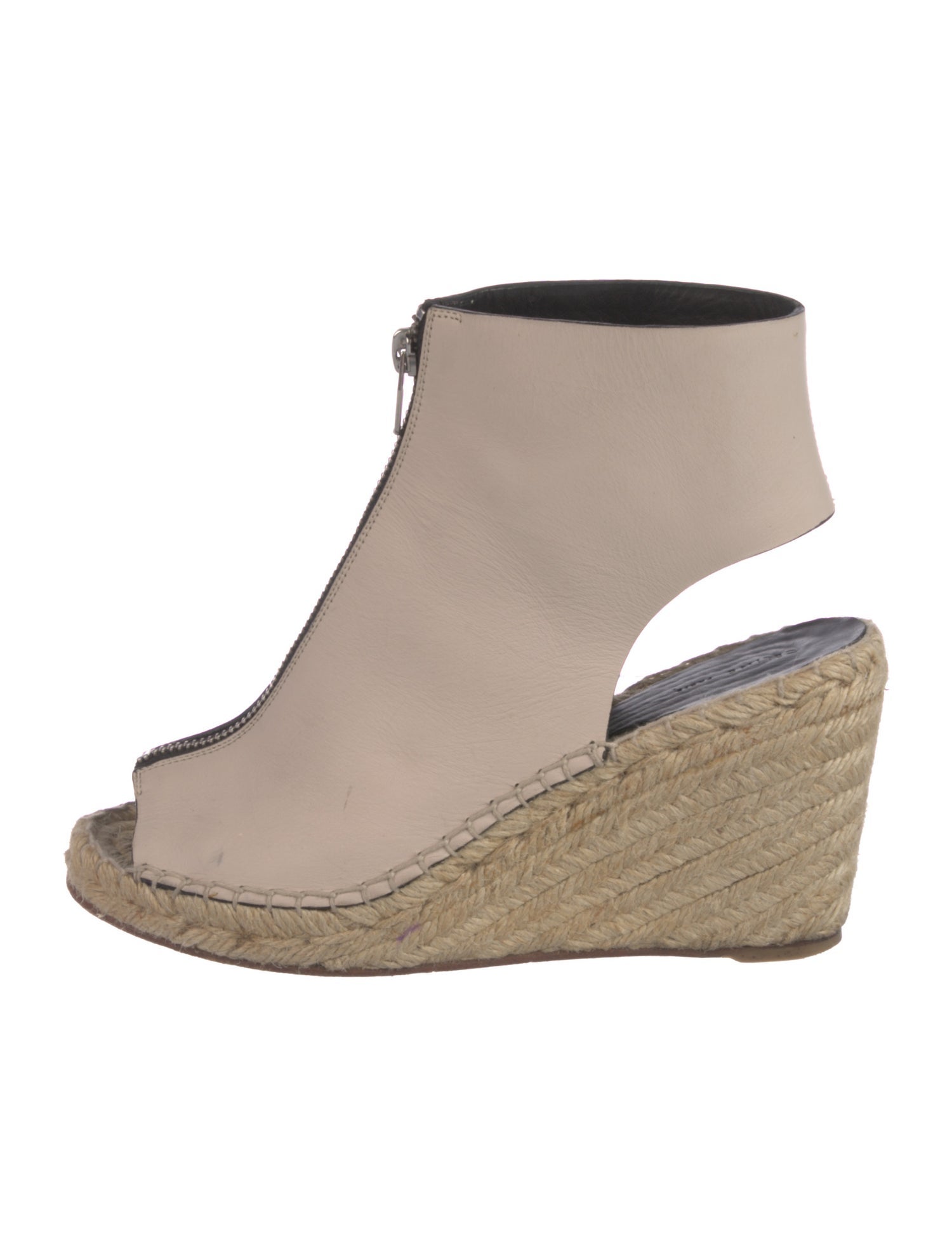 Celine Leather Braided Accents Slingback Pumps