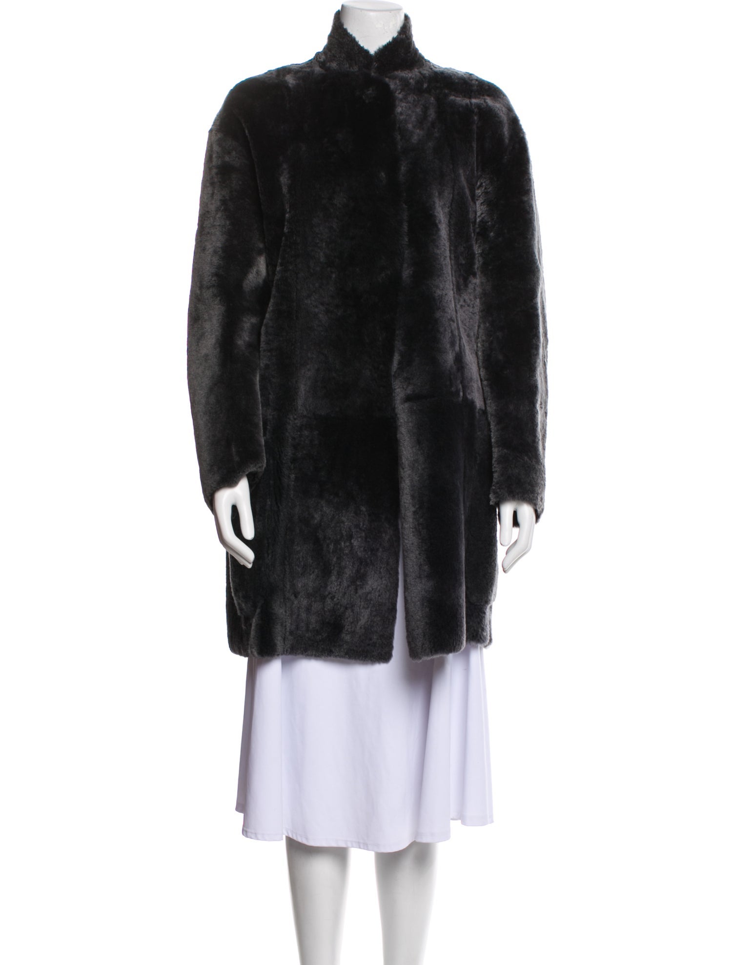 Celine Shearling Fur Coat