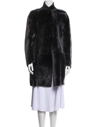 Celine Shearling Fur Coat