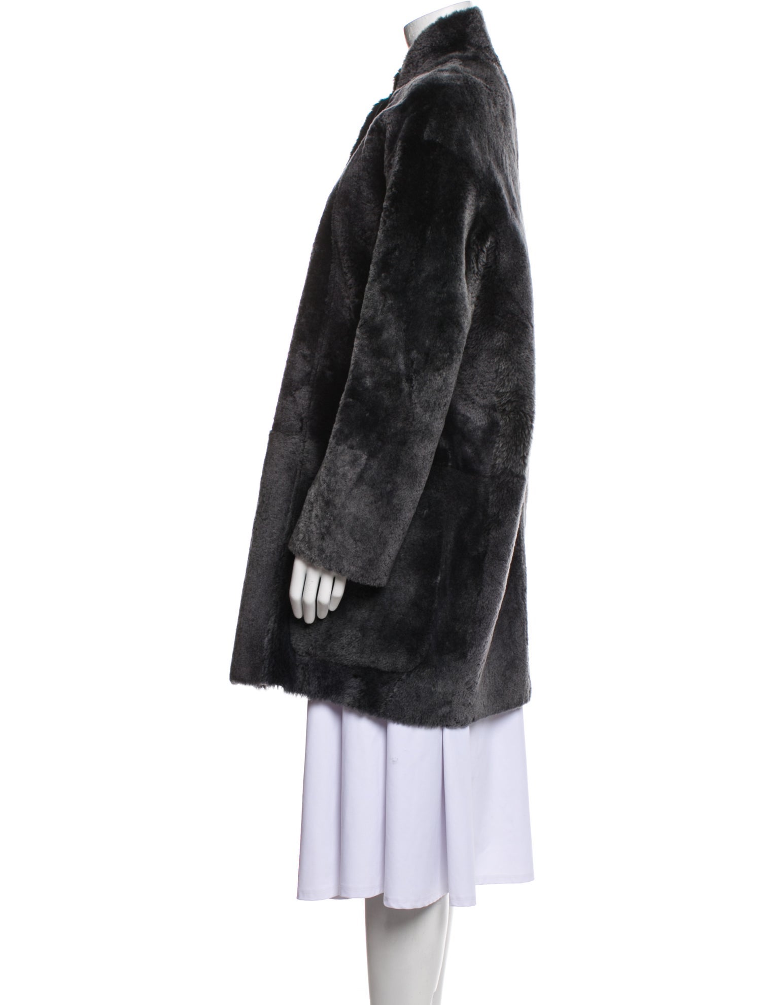 Celine Shearling Fur Coat