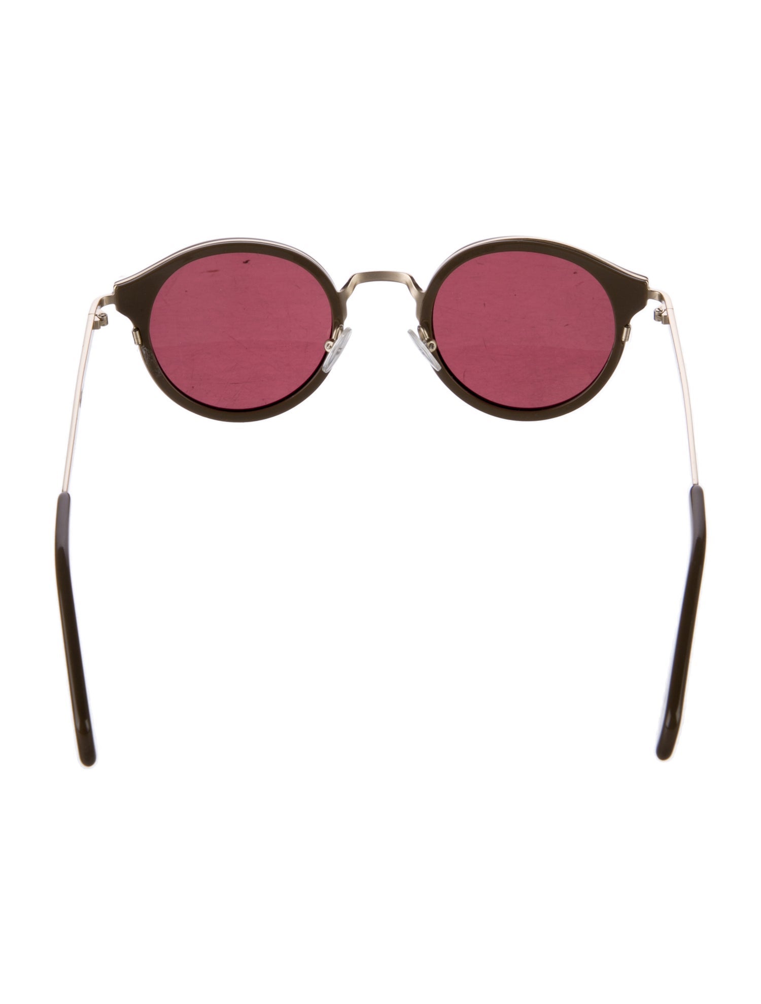 Celine Round Tinted Sunglasses
