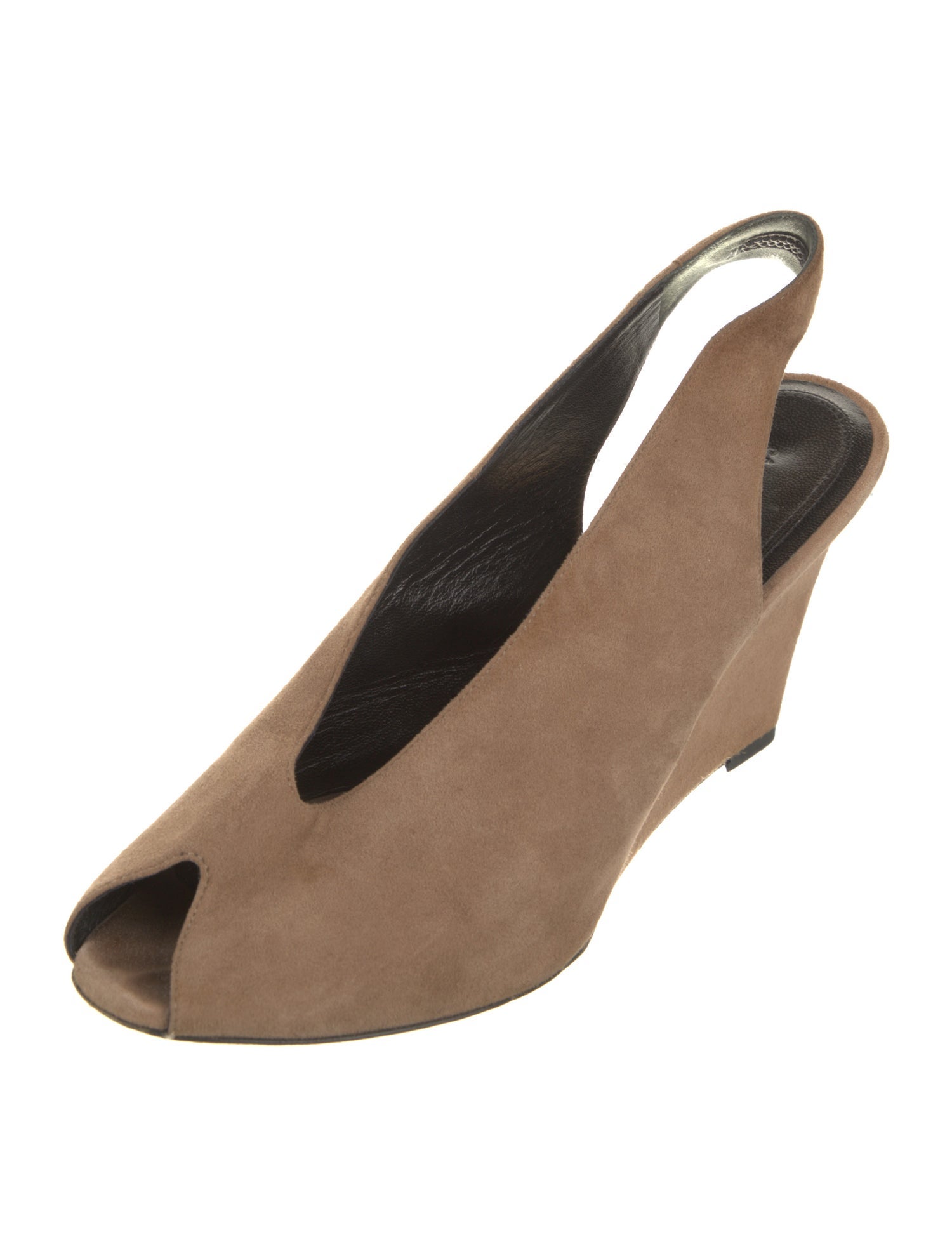 Celine Suede Slingback Pumps