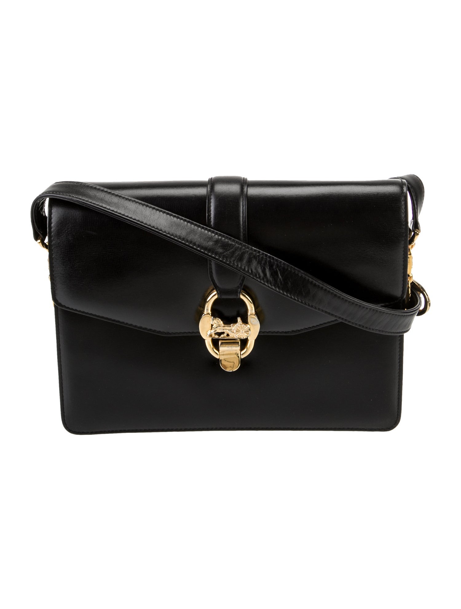 Celine Leather Shoulder Bag