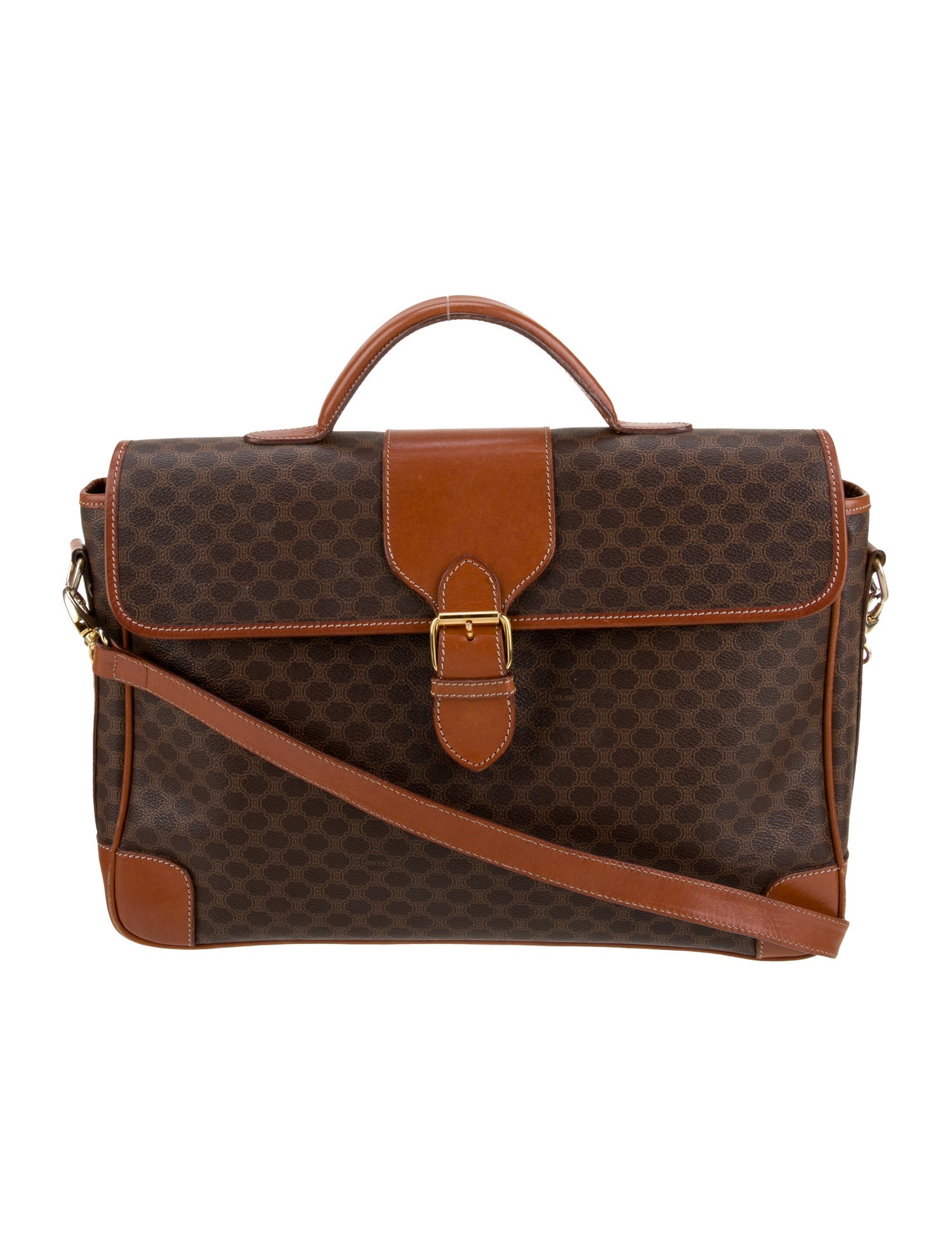 Celine Macadam Briefcase Vintage