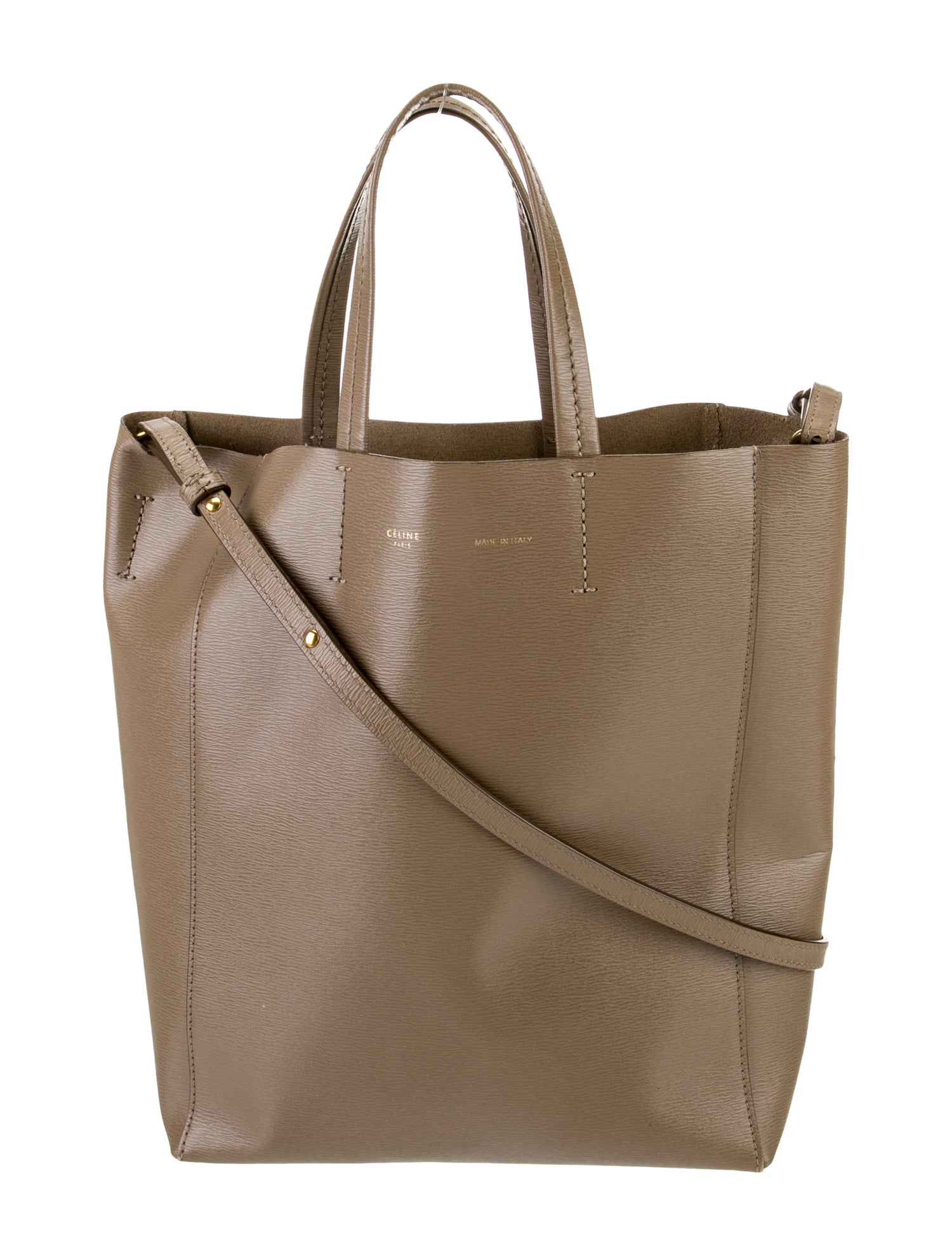 Celine Leather Bucket Bag