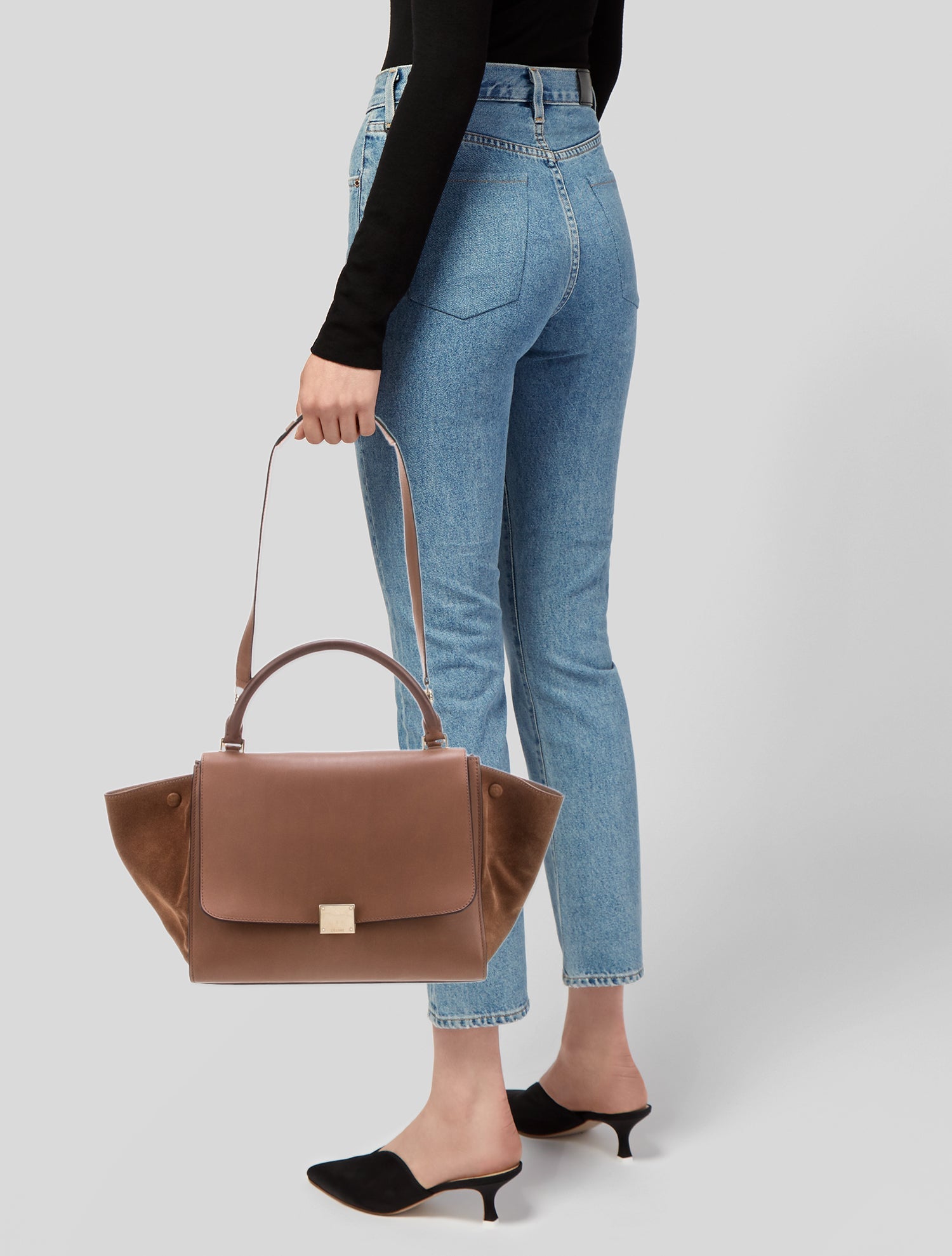 Celine Leather Trapeze Medium