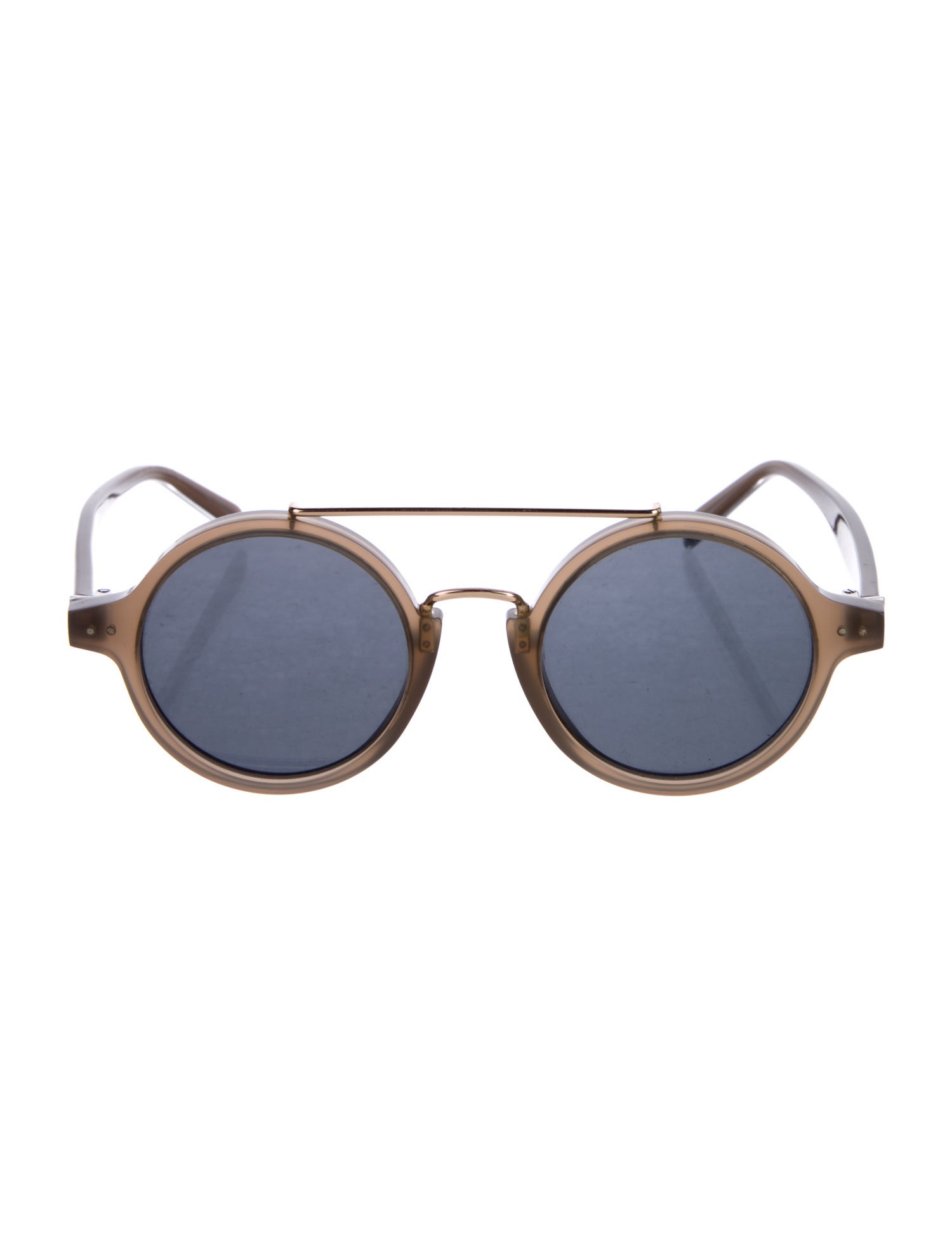 Celine Round Mirrored Sunglasses
