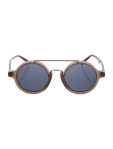 Celine Sunglasses Round Mirrored
