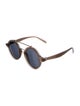 Celine Round Mirrored Sunglasses