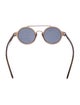 Celine Round Mirrored Sunglasses