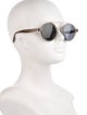 Celine Round Mirrored Sunglasses