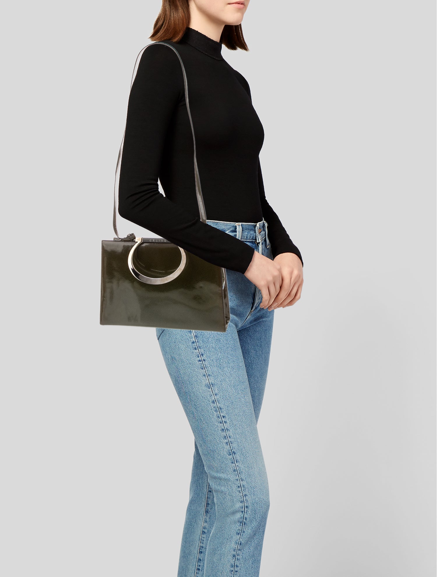 Celine Leather Crossbody Bag