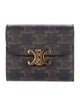 Celine 2023 Small Triomphe Compact Wallet
