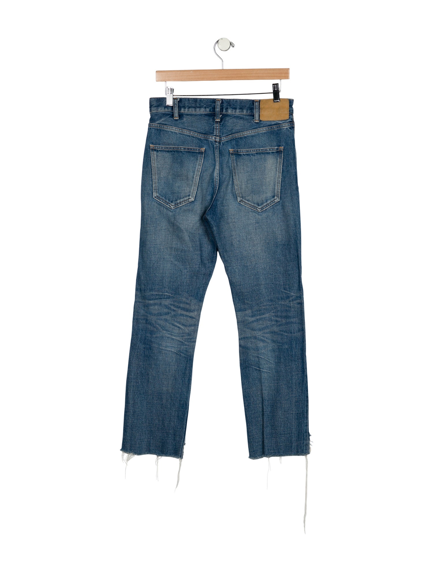 Celine Mid-Rise Straight Leg Jeans