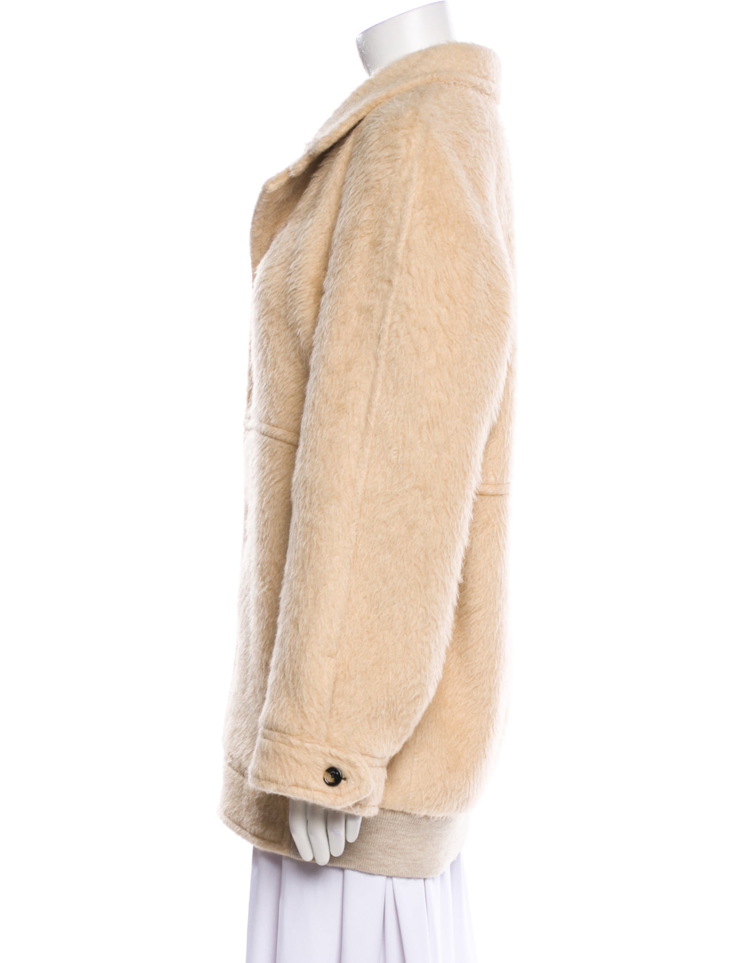 Celine Camel Hair Fur Jacket