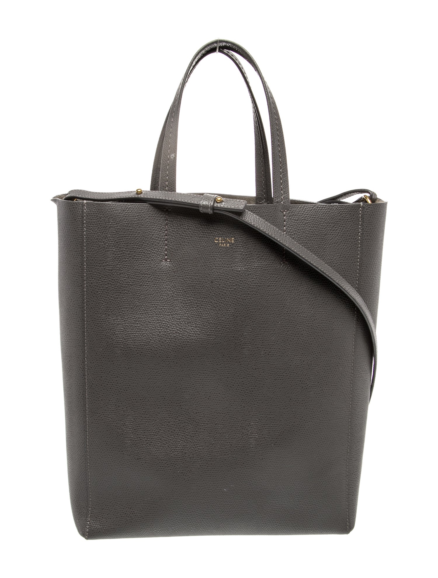 Celine Leather Cabas